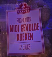 Midi gevulde koeken