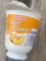 Yogurt with cream