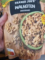 Walnoten ongebrand