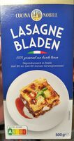 Nutri-Score Abcde Cucina Nobile Lasagne Bladen 100