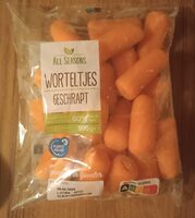 Worteltjes geschrapt