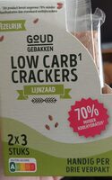 Low carb crackers