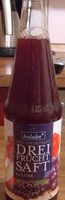 Drei Frucht Saft