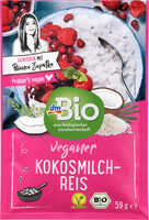 Veganer Kokosmilch-Reis