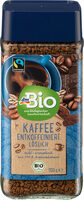 Kaffee entkoffeiniert löslich