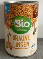 Braune linsen