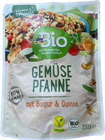Gemüse Pfanne mit Bulgur & Quinoa