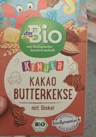 Kakao Butterkekse mit Dinkel