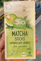 Matcha Sticks, Japanischer Grüntee, fein gemahlen