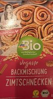 Vegane Backmischung Zimtschnecken
