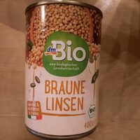 Braune Linsen