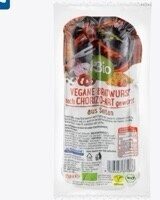 Vegane bratwurst nach chorizo-art gewürtz