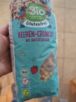 Beeren-Crunchy mit Haferflocken