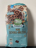 Mini Schoko-Brezeln mit Hafermehl