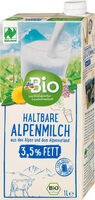 Haltbare Alpenmilch 3,5% Fett