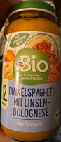 Dinkelspaghetti mit Linsenbolognese
