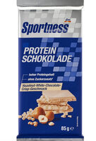 Protein Schokolade - Hazelnut White Chocolate Crisp