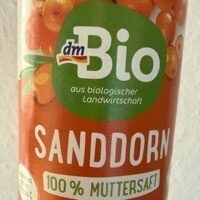 Muttersaft, Sanddorn naturtrüb