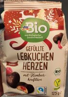 Gefüllte Lebkuchen Herzen