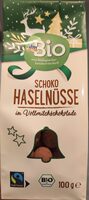 Schoko Haselnüsse in Vollmilchschokolade