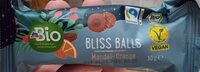BlissBalls Mandel-Orange
