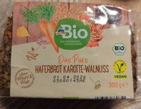 Haferbrot Karotte-Walnuss