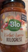 Kürbis-Linsen Bolognese