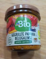 Gemüseaufstrich, Gegrillte Paprika Belugalinse