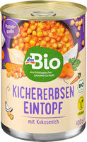 Eintopf, Kichererbsen mit Kokosmilch