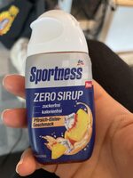 Sirup za pripravo osvežilnega napitka z okusom breskve in ledenega čaja