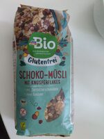 Schoko-Müsli mit Knusperflakes glutenfrei