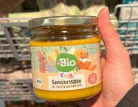 DmBio Kids Gemüsesuppe mit Karotte und Kartoffel