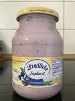 Landliebe Joghurt Heidelbeere,4067517001551 Joghurt mit 13,5 % Heidelbeerzubereitung, 3,8 % Fett im Milchanteil