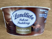 Schokolade Sahne Pudding