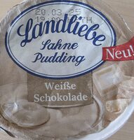 Sahne Pudding - Weiße Schokolade