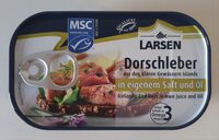 Dorschleber in eigenem Saft und Öl