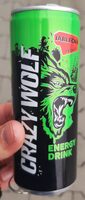 Crazy wolf ENERGY DRINK (jablečná příchuť)