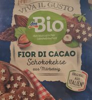 Fior Di Cacao Schokokekse aus Mürbeteig