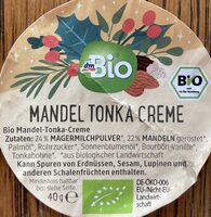 Mandel Tonka Creme