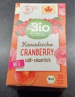 Kanadische Cranberry süß-säuerlich