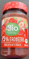 75% Erdbeere Fruchtaufstrich