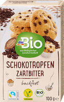 Schokotropfen Zartbitter, backfest