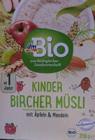 Kindermüsli Bircher ab 1 Jahr