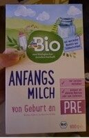 Anfangsmilch Pre von Geburt an