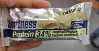 Proteinriegel 34% Pistachio-Caramel