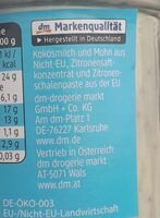 Dessert Creme Zitrone Mohn