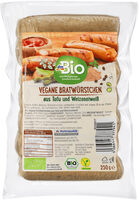 Vegane Bratwürstchen