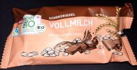 Schokoriegel Vollmilch mit gepufftem Dinkel