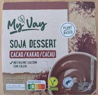Sojadessert mit Kakao