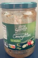 Légumes cuisinés courgettes au basilic